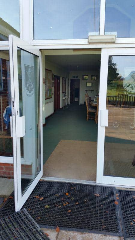 Clubhouse Entrance